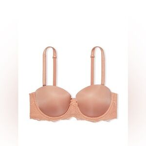 Victoria's Secret Dream Angels Multi-Way Lace Bra in Praline Women's size 32C